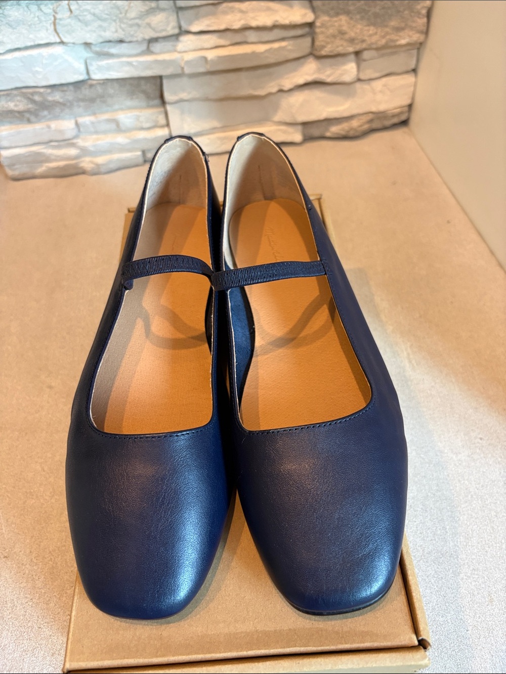 Madewell Greta Leather Ballet Flats
